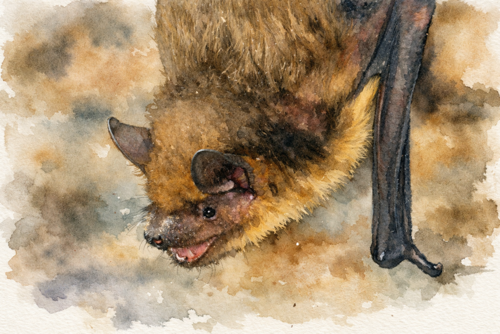Breitflügelfledermaus